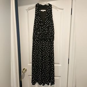 Evan Picone polkadot sleeveless dress size 14